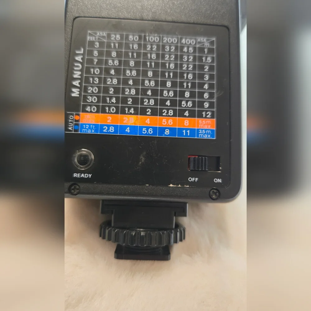 Albinar 80 MDZ Computer Universal Shoe Mount Camera Flash Vintage